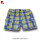 wholesale yellow white blue checked shorts